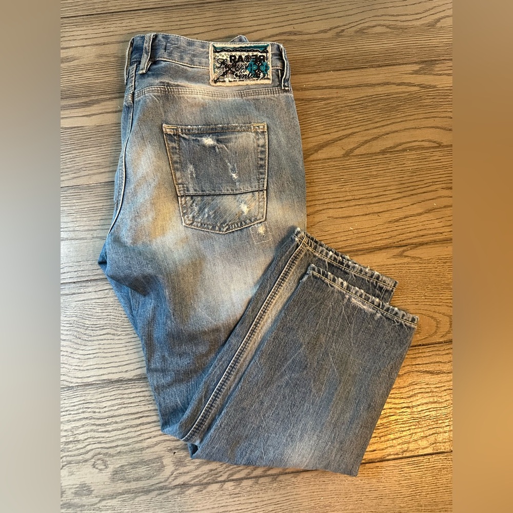 Vintage RAER Distressed Jeans Size 29 Catherine Luxury Style